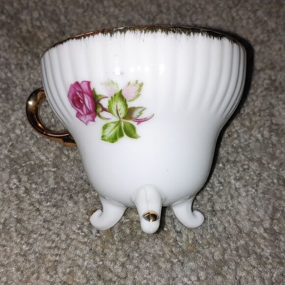 VINTAGE Norcrest Victoria Rose Fine China  tea cup - Picture 4 of 7